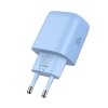 TECH-PROTECT NCA30 2-PORT NETWORK CHARGER PD 30W / QC3.0 BABY BLUE